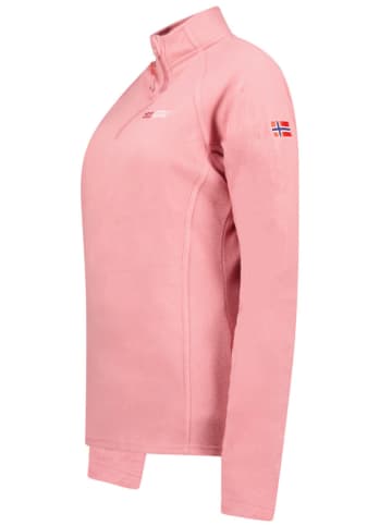 Geographical Norway Fleecepullover "Tug" in Rosa