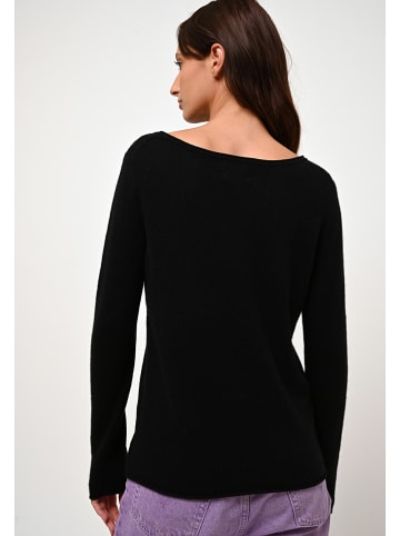 AUTHENTIC CASHMERE Kaschmir-Pullover "Criou" in Schwarz