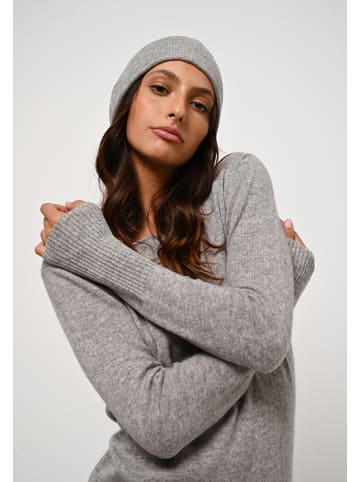 AUTHENTIC CASHMERE Kaschmir-Mütze "Pinier" in Grau