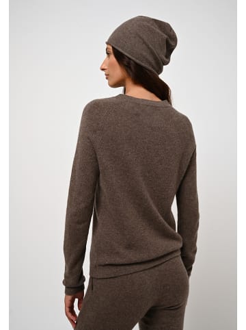 AUTHENTIC CASHMERE Kaschmir-Mütze "Pinier" in Braun