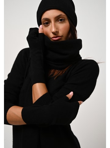 AUTHENTIC CASHMERE Kaschmir-Schal "Vaymont" in Schwarz - (L)200 x (B)30 cm