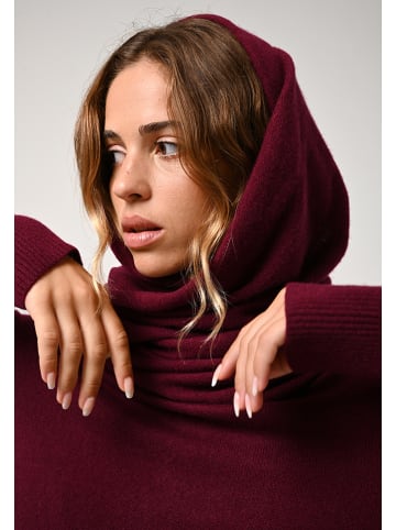 AUTHENTIC CASHMERE Kaschmir-Schal "Vaymont" in Bordeaux - (L)200 x (B)30 cm