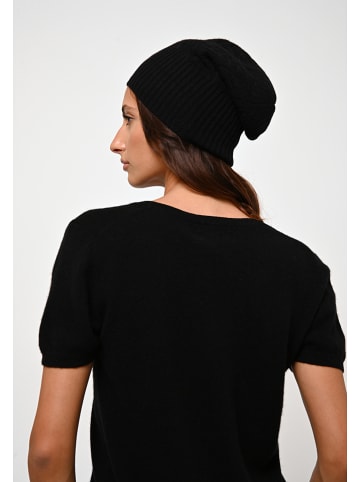 AUTHENTIC CASHMERE Kaszmirowa koszulka "Kali" w kolorze czarnym