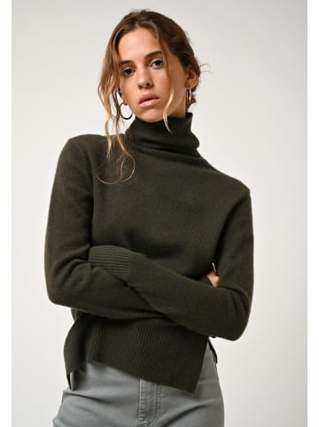 AUTHENTIC CASHMERE Kaschmir-Rollkragenpullover "Fornet" in Khaki