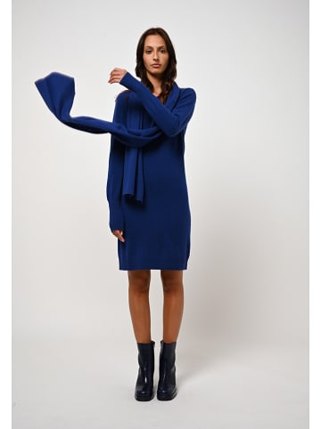 AUTHENTIC CASHMERE Kaschmir-Schal "Vaymont" in Blau - (L)200 x (B)30 cm