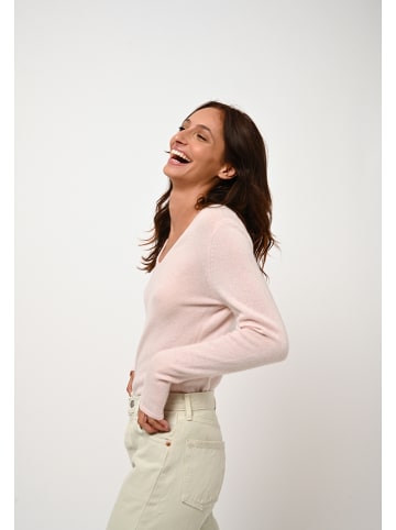 AUTHENTIC CASHMERE Kaszmirowy sweter "Galise" w kolorze jasnoróżowym