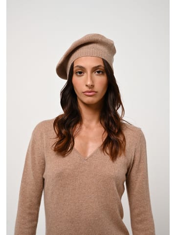 AUTHENTIC CASHMERE Kaschmir-Mütze "Liwi" in Beige