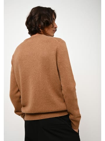 AUTHENTIC CASHMERE Kaschmir-Pullover "Victo" in Hellbraun