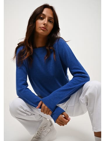AUTHENTIC CASHMERE Kaszmirowy sweter "Criou" w kolorze niebieskim