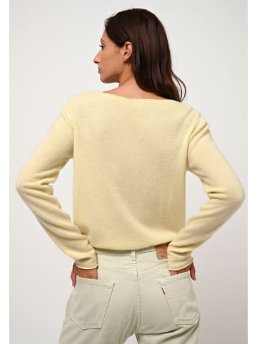 AUTHENTIC CASHMERE Kaschmir-Pullover "Criou" in Gelb