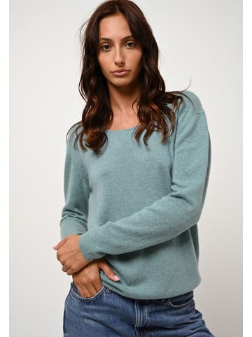 AUTHENTIC CASHMERE Kaszmirowy sweter "Lanfon" w kolorze miętowym