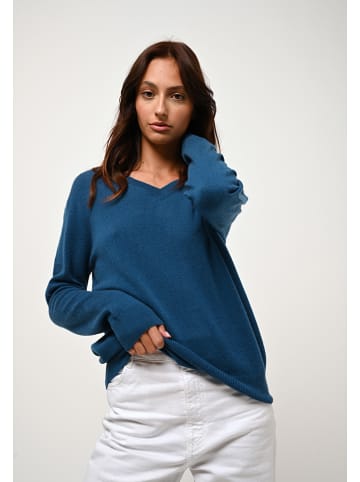 AUTHENTIC CASHMERE Kaschmir-Pullover "Gardoria" in Blau