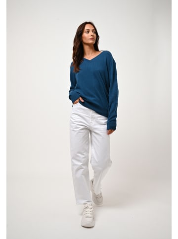 AUTHENTIC CASHMERE Kaszmirowy sweter "Gardoria" w kolorze niebieskim