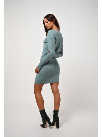 AUTHENTIC CASHMERE Kaschmir-Kleid "Armet" in Mint
