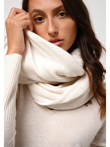AUTHENTIC CASHMERE Kaschmir-Loop-Schal "Tommy" in Creme - (L)64 x (B)40 cm