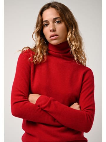AUTHENTIC CASHMERE Kaschmir-Rollkragenpullover "Bise" in Rot