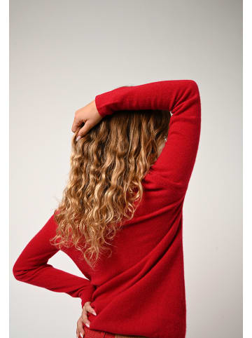 AUTHENTIC CASHMERE Kaschmir-Rollkragenpullover "Bise" in Rot