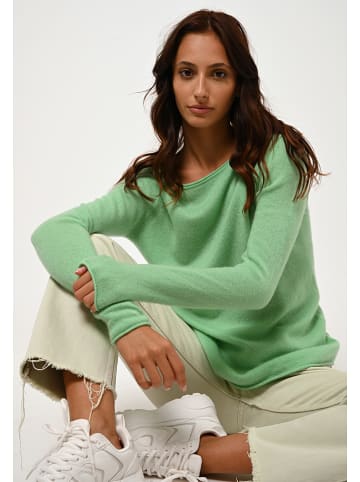 AUTHENTIC CASHMERE Kaschmir-Pullover "Criou" in Grün
