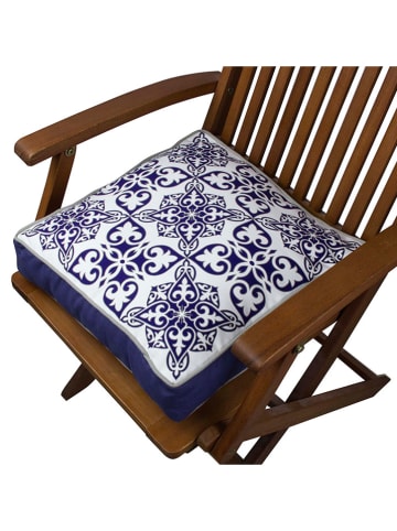 ABERTO DESIGN Kussen donkerblauw