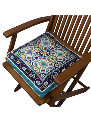 ABERTO DESIGN Kussen turquoise