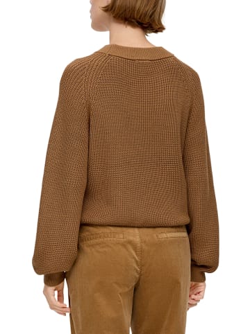 s.Oliver Pullover in Hellbraun