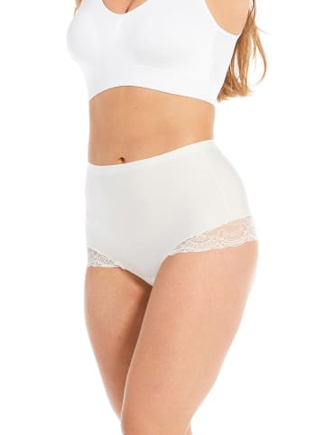 Magic Bodyfashion Shape-Panty "Dream Hi-Thong Lace" in Weiß