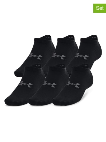 Under Armour 6-delige set: sokken "Essential No Show" zwart