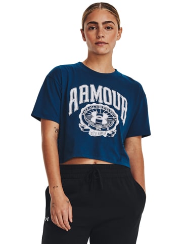 Under Armour Shirt "Collegiate" donkerblauw