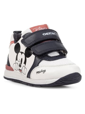 Geox Sneakersy "Rishon" w kolorze biało-antracytowym