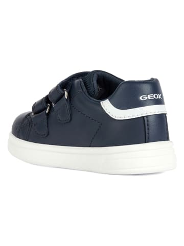 Geox Leren sneakers "Djrock" donkerblauw