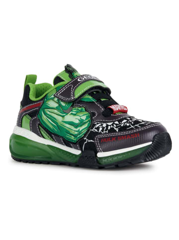 Geox Sneakersy "Bayonyc" w kolorze zielonym