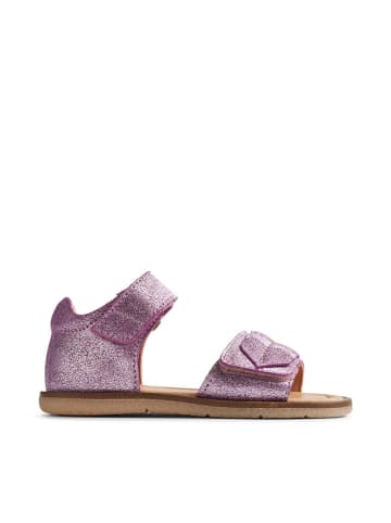 Wheat Skórzane sandały "Uma" w kolorze fioletowym