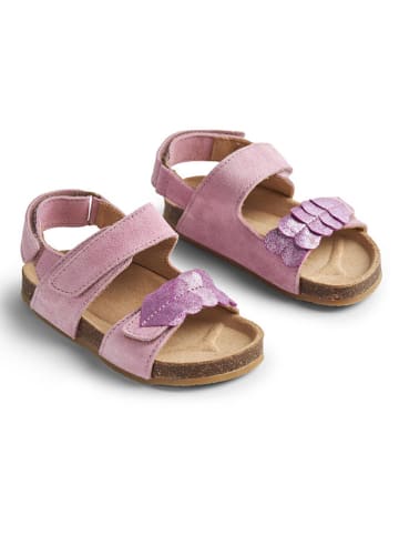 Wheat Leder-Sandalen in Pink