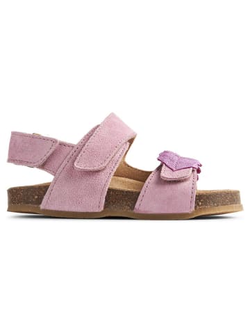 Wheat Leren sandalen roze