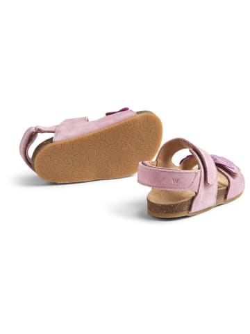 Wheat Leder-Sandalen in Pink