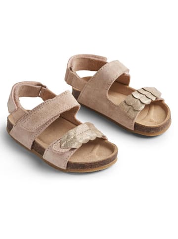 Wheat Leder-Sandalen in Rosa