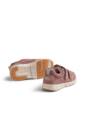 Wheat Leder-Sneakers "Alin" in Rosa