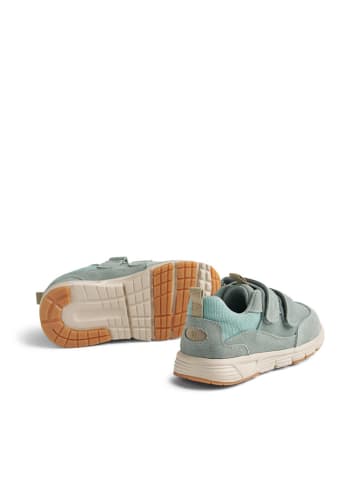 Wheat Leren sneakers "Alin" turquoise