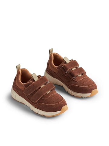 Wheat Leren sneakers "Alin" bruin
