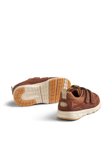 Wheat Leder-Sneakers "Alin" in Braun