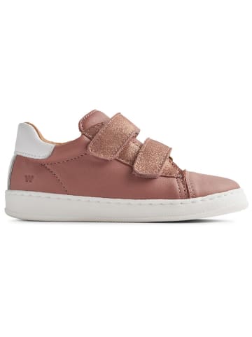 Wheat Leder-Sneakers in Rosa