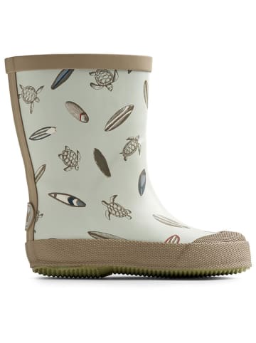 Wheat Gummistiefel in Hellblau/ Beige