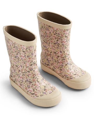 Wheat Gummistiefel in Creme/ Lila