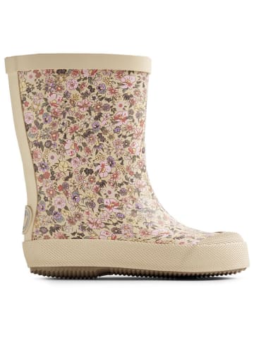 Wheat Gummistiefel in Creme/ Lila