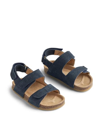 Wheat Leren sandalen "Cameron" donkerblauw