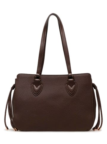 Liu Jo Schultertasche in Dunkelbraun - (B)34 x (H)25 x (T)13 cm
