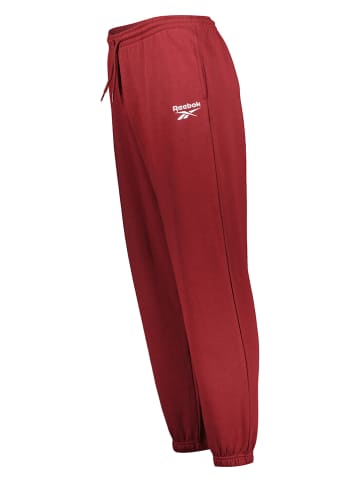 Reebok Spodnie dresowe w kolorze czerwonym