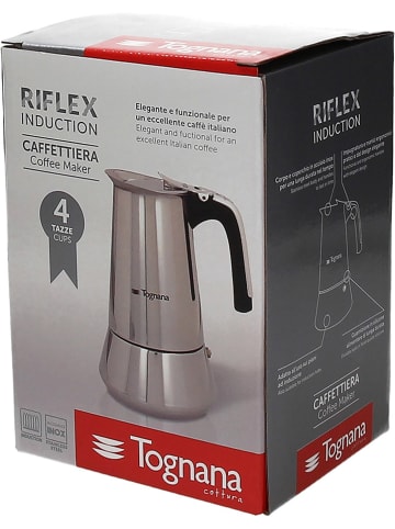 Tognana Roestvrijstalen koffiemachine "Grancucina" - (H)20 cm