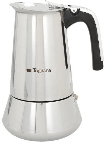 Tognana Edelstahl-Kaffeemaschine "Grancucina" - (H)21 cm