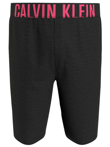 CALVIN KLEIN UNDERWEAR Pyjama-Shorts in Schwarz